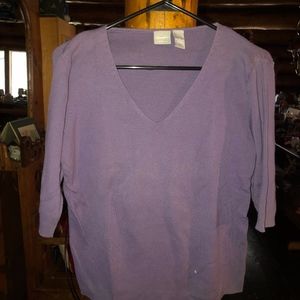 Old Navy M Purple Cotton Sweater